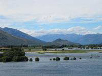 Hochwasser im Lake Wanaka