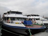 unser eigens gemietet Schiff auf dem Bosporus