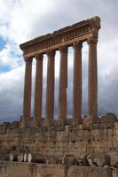 libanesisches Symbol - die Säulen des Jupitertempels