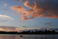 Sonnenuntergang im Delta