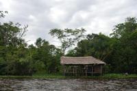 Raststätte im Orinoco-Delta