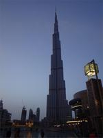 Burj Khalifa bei Nacht