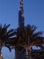 Burj Khalifa bei Nacht