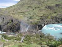Wasserfall im Torre del Paine