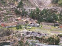 Blick auf die Colca-Lodge