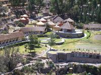 Blick auf die Colca Lodge
