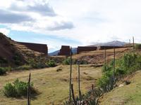 Schutzmauer der Inkas im Urubamba-Tal