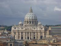 Tag 4 - Blick von der Engelsburg zum Petersdom