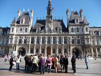 73-Gruppe vorm Rathaus