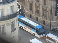 Unser Bus vom La Fayette aus gesehen