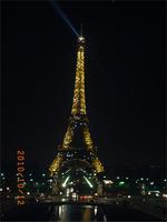 Eiffelturm bei Nacht