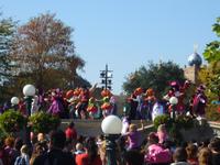Halloweenshow mit den Bösewichten aus der Disneywelt