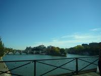 Bei bestem Wetter bietet sich ein schöner Blick auf die Seine