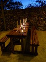 Abendessen mit viel Ambiente