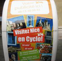 Fahrradrikscha in Nizza