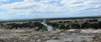 Blick ins Land von Aigues-Mortes aus
