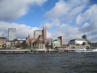 Sicht vom Hafen