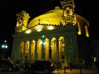 Rotunda von Mosta bei Nacht