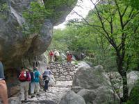 unterwegs im NP Paklenica