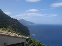Blick auf die Westküste von Mallorca
