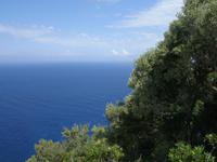 Blick auf die Westküste von Mallorca