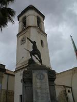 Kirchturm in der Provinz Cagliari