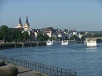 Das Moselufer in Koblenz