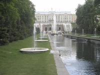 Wasserspiele im Peterhof