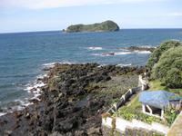 Der Stadt Vila Franca vorgelagertes Inselchen Ilheu de Vila Franca