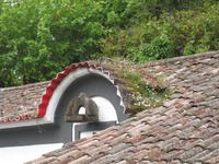 Krone am alten Kuraus von Ribeira Grande