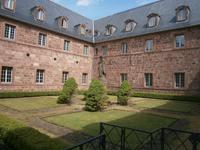 Innenhof des Klosters der Hl. Odile