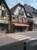 Straßenszene in Obernai