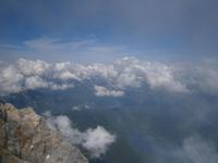 Wolkenfelder mit Eibsee