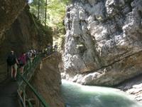 Wanderweg in der Klamm