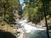 Wir verlassen die Klamm der Breitach