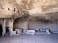 in der Burg von Uchisar