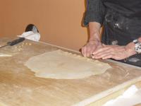 Herstellung von Tortellini