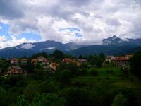Blick oberhalb von Biella