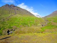 Wir genießen die Landschaft