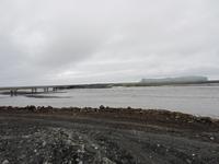 Die provisorische Brücke