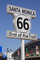 Ende der Route 66, direkt am Santa Monica Pier