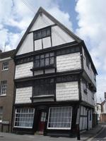 Canterbury - Haus mit schiefen Tuer