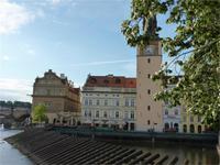 Blick zur Karlsbrücke