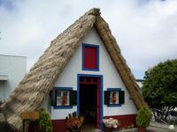 Typische Häuser von Santana