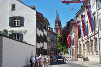 Spaziergang zum Münster, Basel