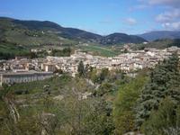 Über den Dächern von Spoleto