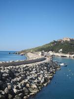 Einfahrt in den Hafen von Gozo