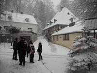 auf dem Weg zum Herrenhaus