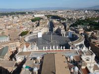 Blick von der Peterskuppel
