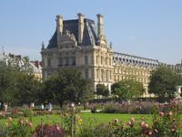 Tuileriengarden, Louvre